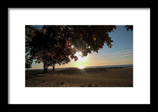 Nine O Clock Sunrise - Framed Print