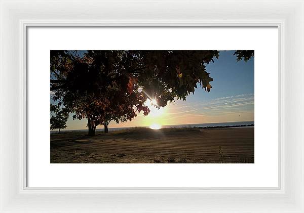 Nine O Clock Sunrise - Framed Print