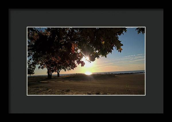 Nine O Clock Sunrise - Framed Print