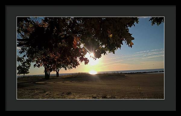 Nine O Clock Sunrise - Framed Print