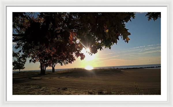 Nine O Clock Sunrise - Framed Print