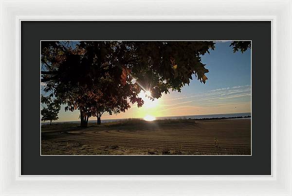 Nine O Clock Sunrise - Framed Print