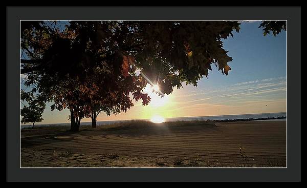 Nine O Clock Sunrise - Framed Print