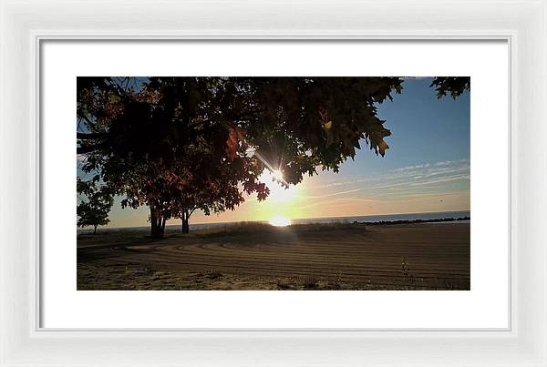 Nine O Clock Sunrise - Framed Print