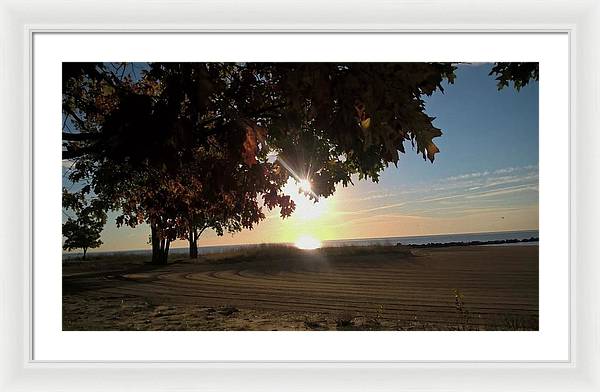 Nine O Clock Sunrise - Framed Print