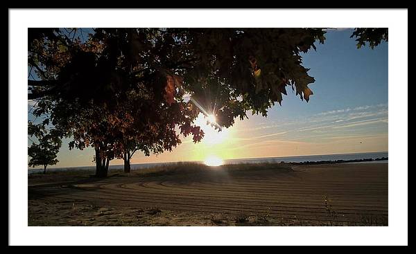 Nine O Clock Sunrise - Framed Print