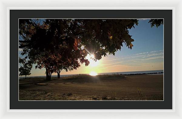 Nine O Clock Sunrise - Framed Print