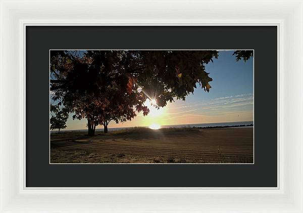 Nine O Clock Sunrise - Framed Print