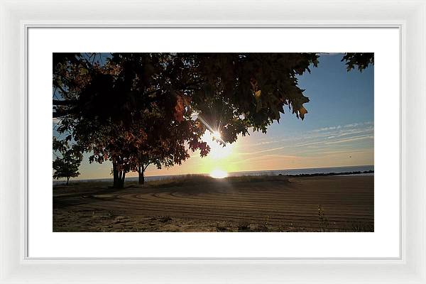 Nine O Clock Sunrise - Framed Print