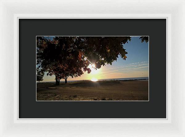 Nine O Clock Sunrise - Framed Print