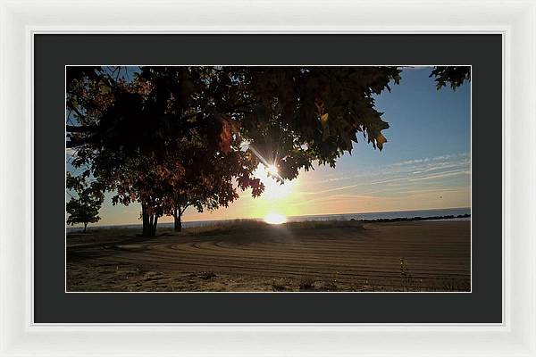 Nine O Clock Sunrise - Framed Print