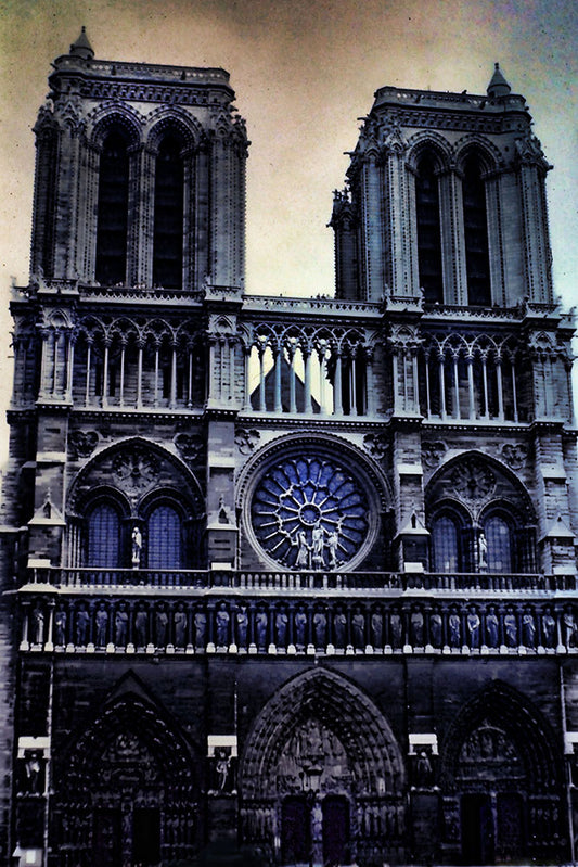Notre Dame Cathedral Dark Digital Image Download
