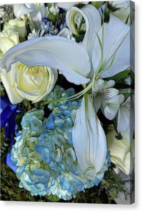 November Flowers 1 - Canvas Print