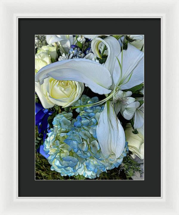 November Flowers 1 - Framed Print