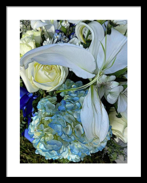 November Flowers 1 - Framed Print