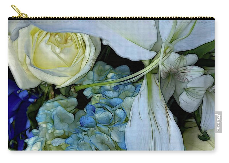 November Flowers 1 - Carry-All Pouch