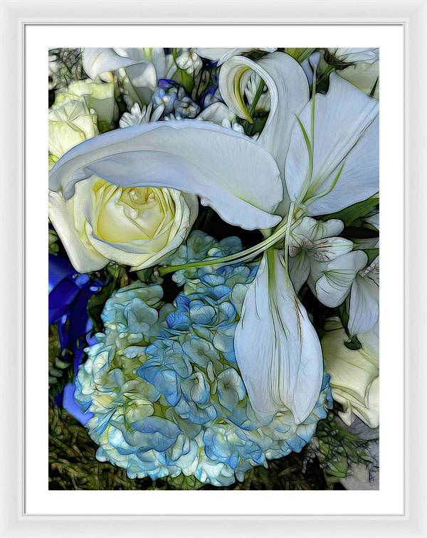 November Flowers 1 - Framed Print