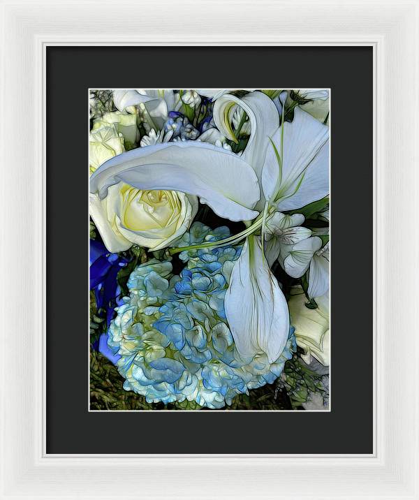 November Flowers 1 - Framed Print