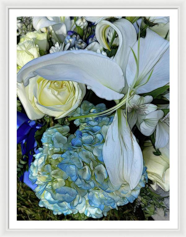 November Flowers 1 - Framed Print