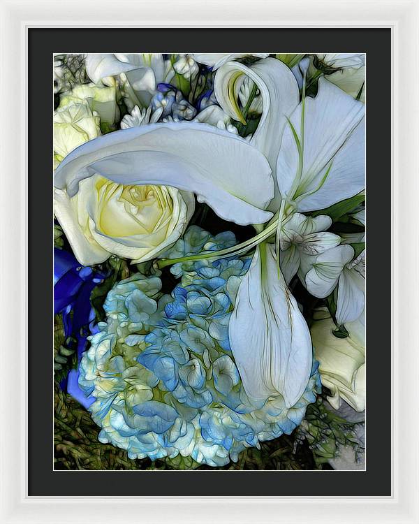 November Flowers 1 - Framed Print