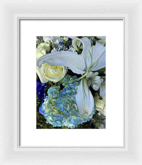 November Flowers 1 - Framed Print