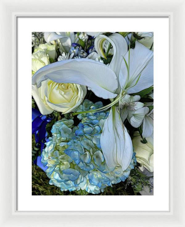 November Flowers 1 - Framed Print