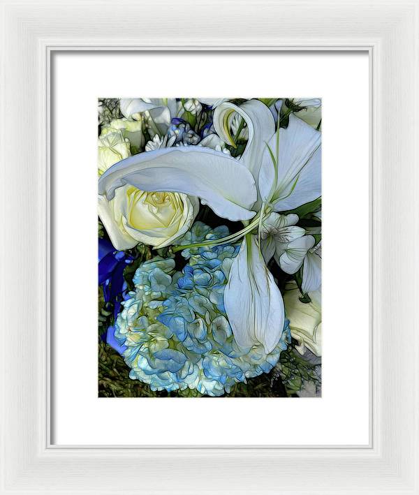 November Flowers 1 - Framed Print