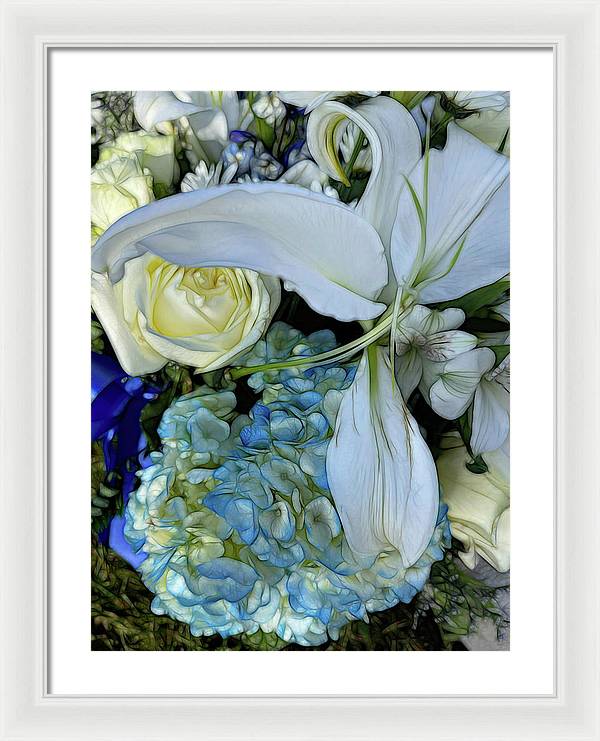 November Flowers 1 - Framed Print