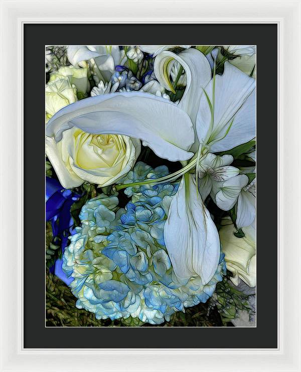 November Flowers 1 - Framed Print