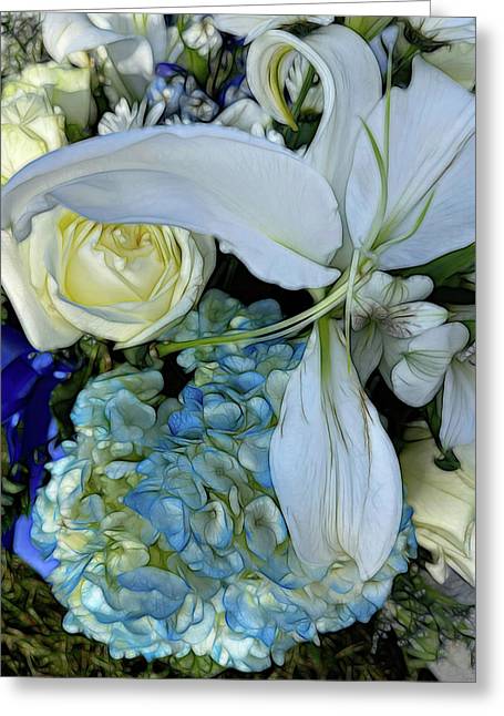 November Flowers 1 - Greeting Card