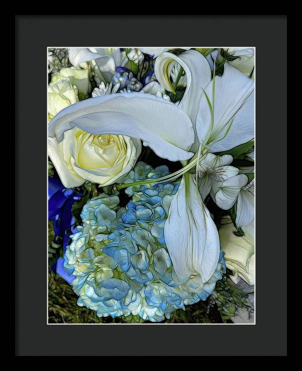 November Flowers 1 - Framed Print