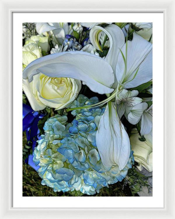 November Flowers 1 - Framed Print