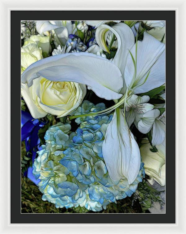 November Flowers 1 - Framed Print