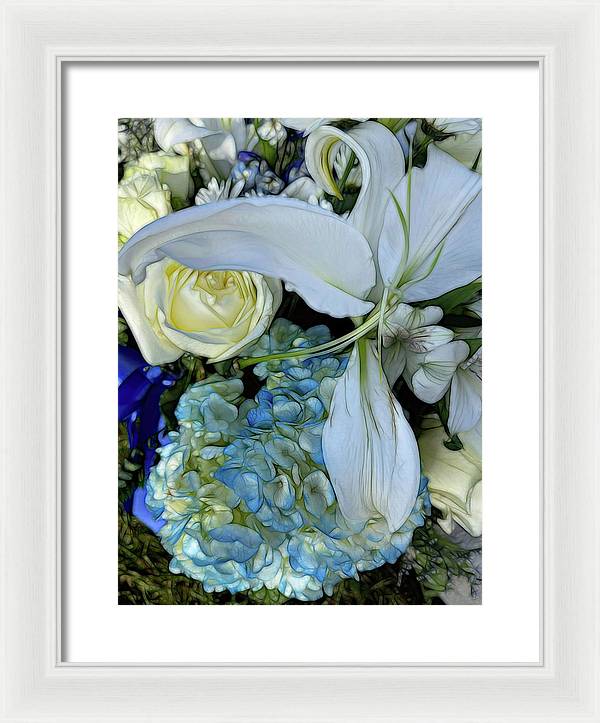 November Flowers 1 - Framed Print