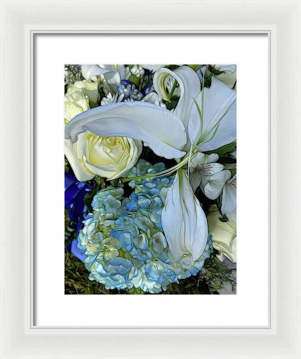 November Flowers 1 - Framed Print