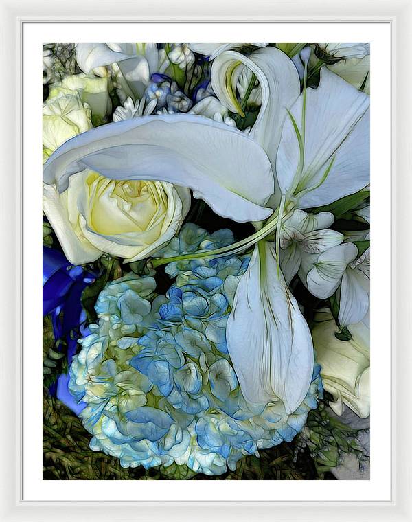 November Flowers 1 - Framed Print