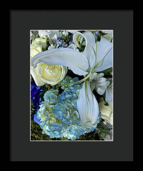 November Flowers 1 - Framed Print