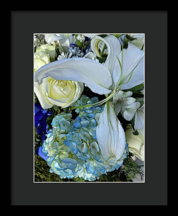 November Flowers 1 - Framed Print