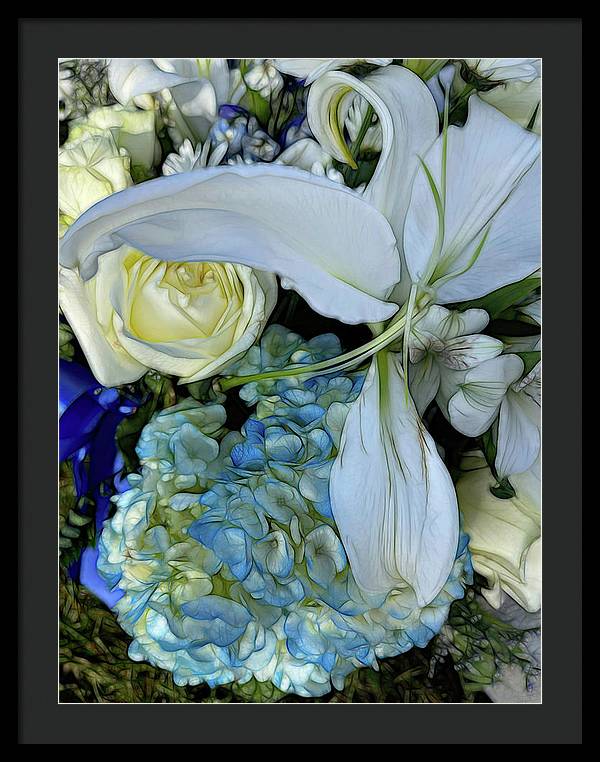 November Flowers 1 - Framed Print