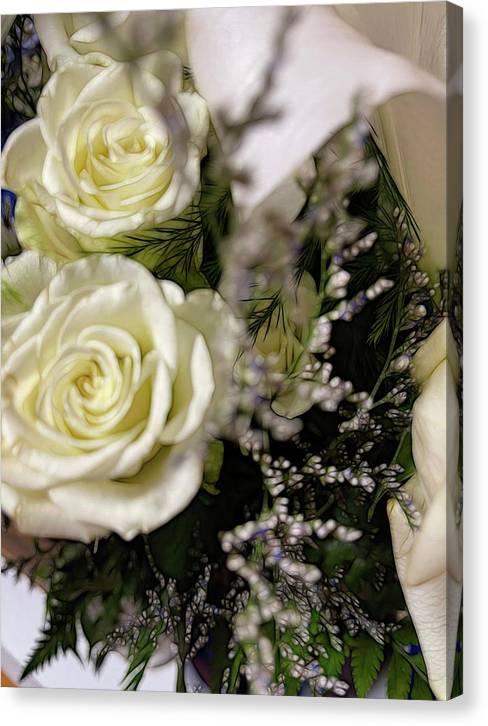 November Flowers 12 - Canvas Print