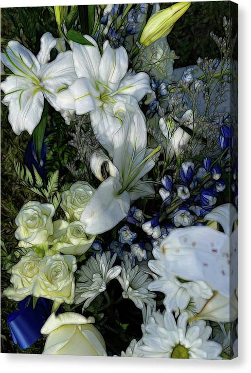 November Flowers 2 - Canvas Print