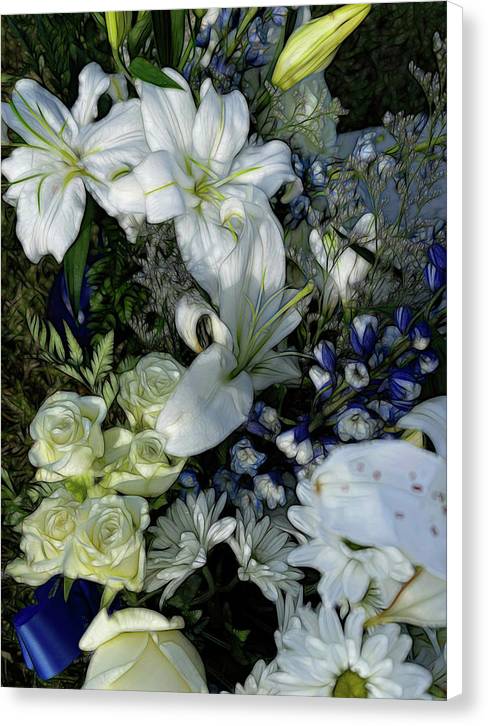 November Flowers 2 - Canvas Print