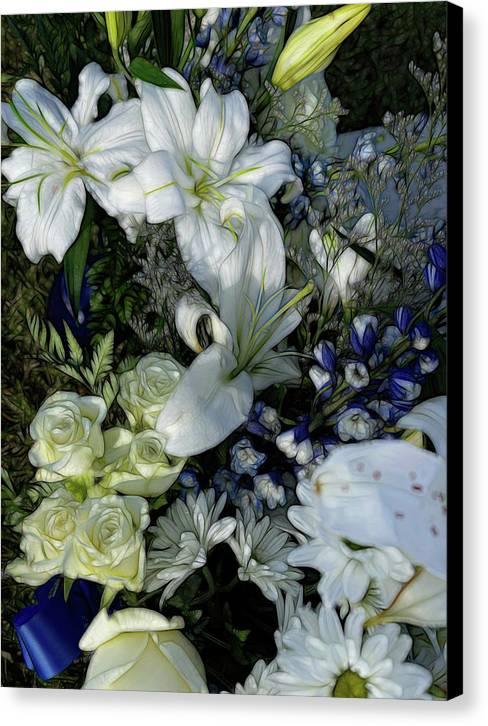 November Flowers 2 - Canvas Print