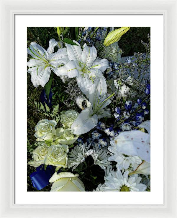 November Flowers 2 - Framed Print