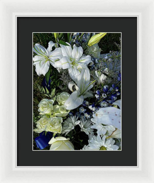 November Flowers 2 - Framed Print