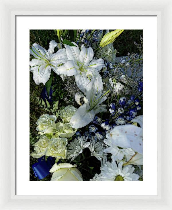 November Flowers 2 - Framed Print