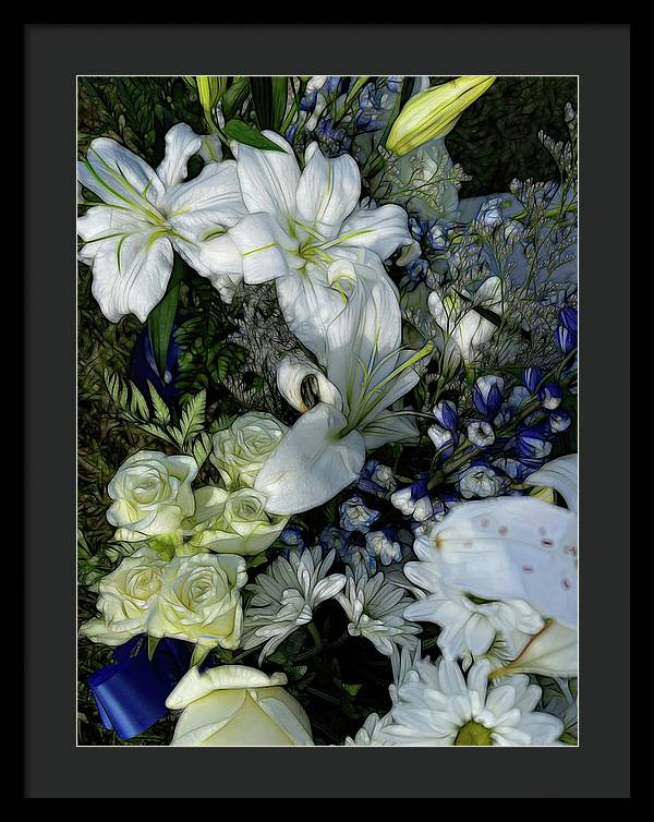 November Flowers 2 - Framed Print