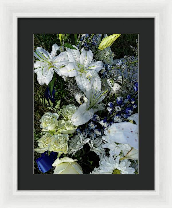 November Flowers 2 - Framed Print