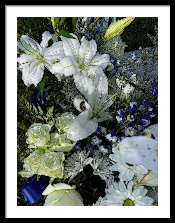 November Flowers 2 - Framed Print