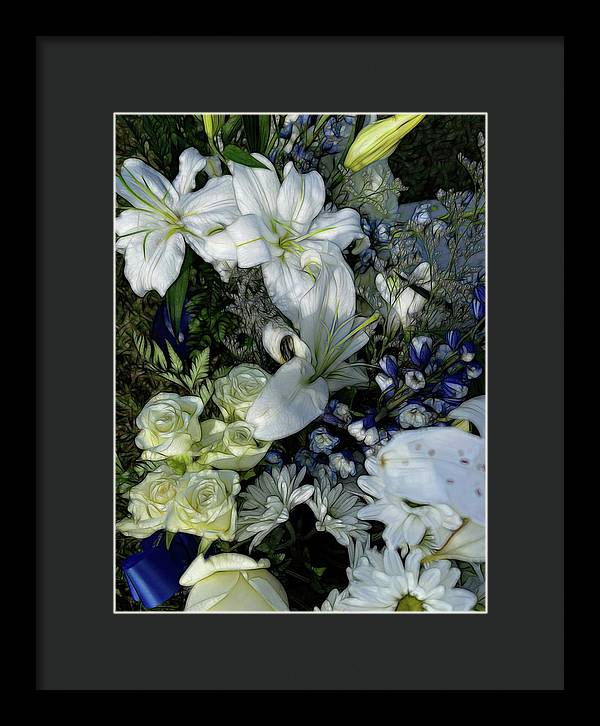 November Flowers 2 - Framed Print